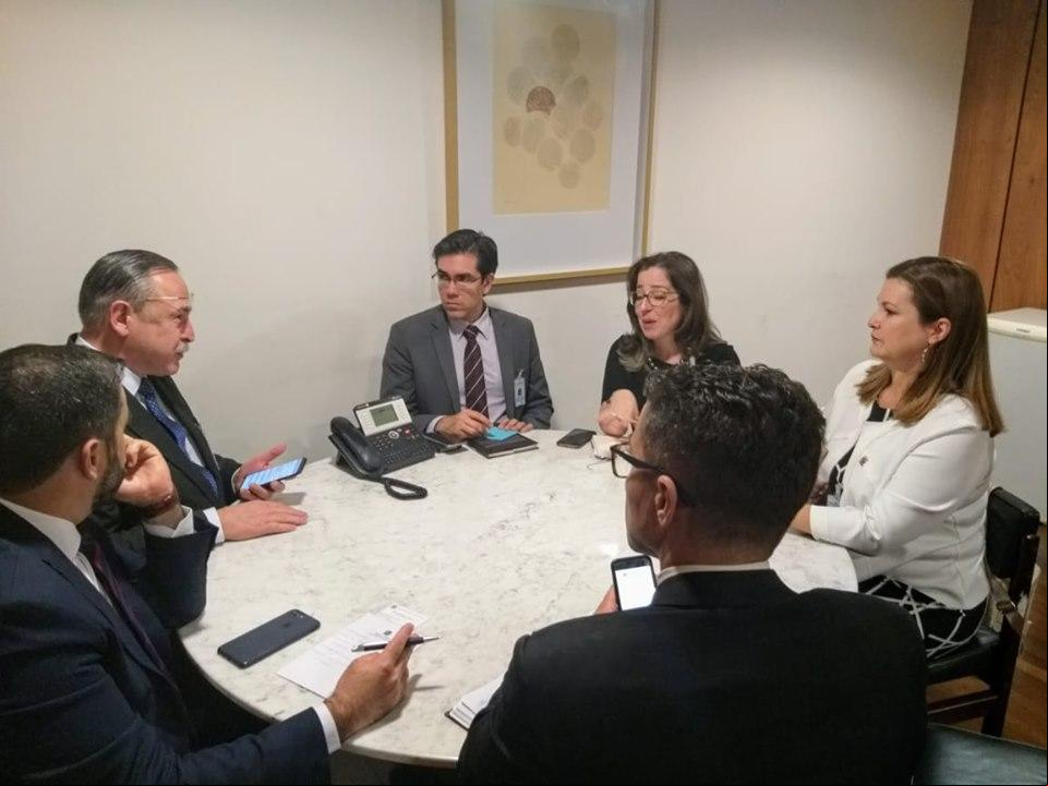 Presidente Fátima Daudt esteve em Brasília