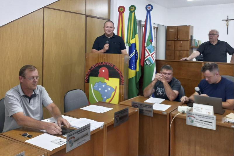 Suplente Marcos Nogueira assumiu na segunda-feira (Foto: Divulgação / Câmara)