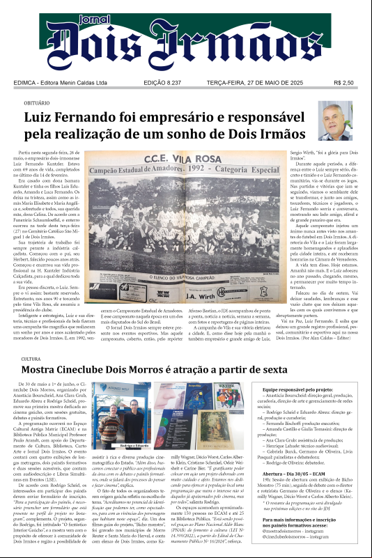 Edição 27-05-2025