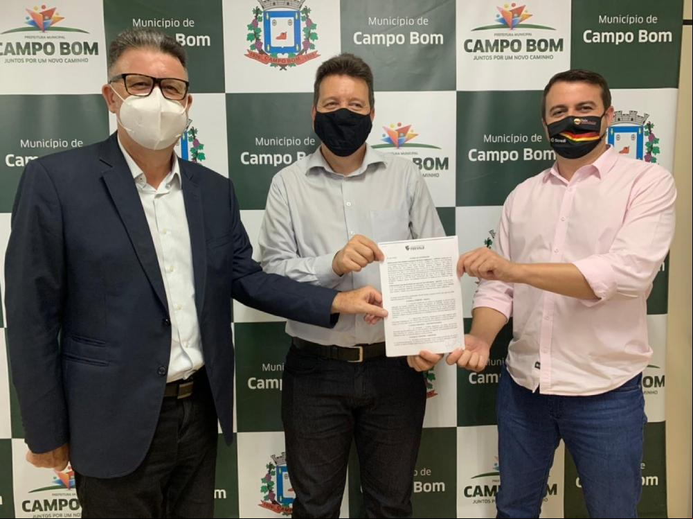 Cleber Prodanov, Luciano Orsi e Jerri Meneghetti