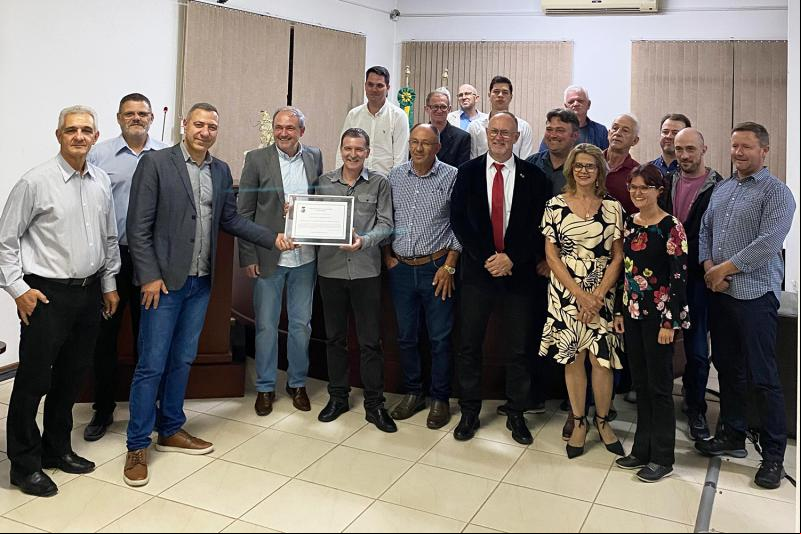 Integrantes da loja maçônica Obreiros de São Miguel (Fotos: Divulgação / Câmara)